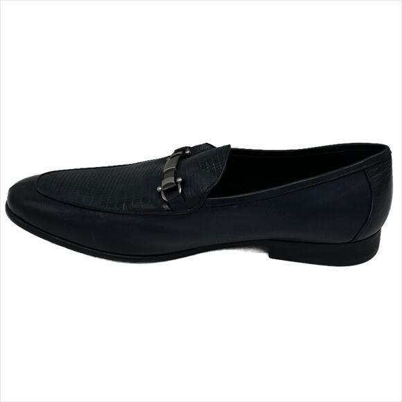 Baldi London Men's Linesville Dress Shoe in Navy Size 10 - Picture 3 of 7